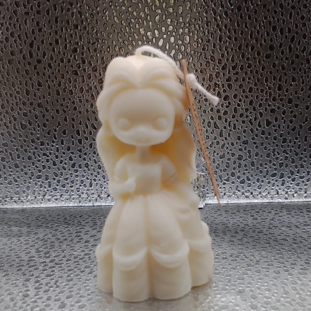 BaRich Candle For Life 💕 Cream Angel Candle